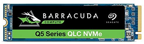 Seagate BarraCuda Q5, 500GB, SSD Interno M.2 NVMe PCIe Gen3 ×4 (ZP500CV3A001)