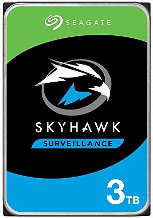 Seagate Disco rigido Skyhawk 3 TB (3000 GB) S-ATA 3 (ST3000VX009)