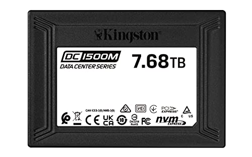 Kingston DC1500M U.2 PCIe NVMe SSD Enterprise Data Center SEDC1500M/7680G