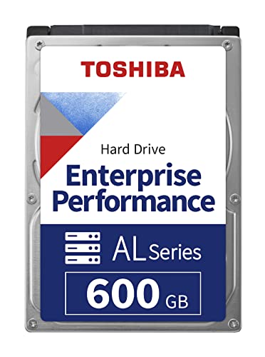 Toshiba AL14SEB060N 600GB 10K 2.5 Pollice SAS 12 Gb/s 10500 RPM 128MB 512n AL14 Enterprise HDD per Dell HP Lenovo Supermicro Server Hard Drive