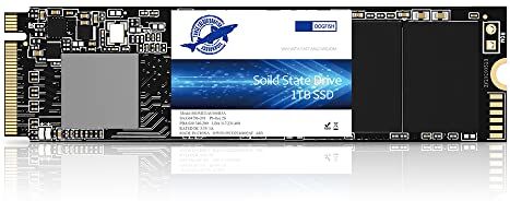 THREE COLOUR DOGFISH SSD NVMe 1TB M.2 PCIe 4.0 Unità a Stato Solido Interna Nvme,Fino a 5500mb/s, Dogfish 3D NAND SSD Interno per PC Portatile PS5