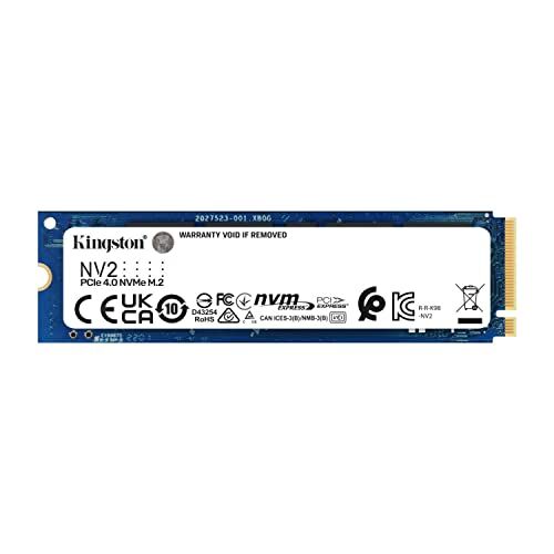 Kingston NV2 NVMe PCIe 4.0 SSD Interno 1TB M.2 2280 -SNV2S/1000G