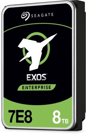 Seagate Exos 7E8, 8TB, Hard Disk Interno, SAS, Classe Enterprise, 3,5", Data Center (ST8000NM0075)