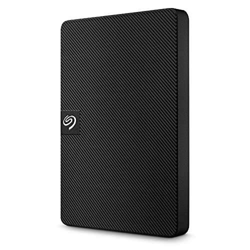Seagate Expansion, 2 TB, External Hard Drive HDD, 2.5 Inch, USB 3.0, PC & Notebook, 2 Years Rescue Services (STKM2000400)