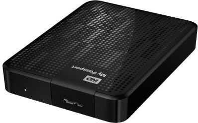 Western Digital My Passport Hard Disk Esterno, 1 TB, USB 3.0, Nero