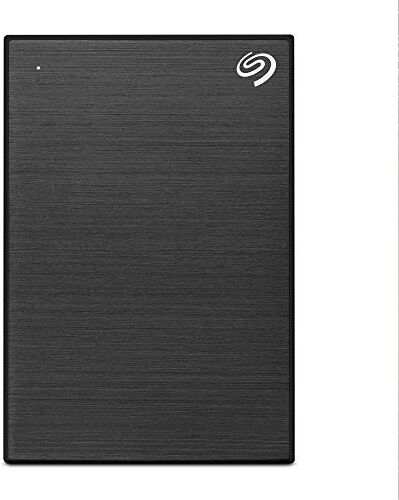 Seagate Backup Plus Slim, 1 TB, Hard Disk Esterno Portatile, USB 3.0, per PC Desktop, PC Portatili e Mac, Nero, 2 Anni di Servizi Rescue (STHN1000400)