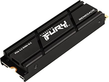 Kingston FURY Renegade 1000G PCIe 4.0 NVMe SSD W/ Dissipatore di calore ottimali per gamer, appassionati e power user SFYRSK/1000G