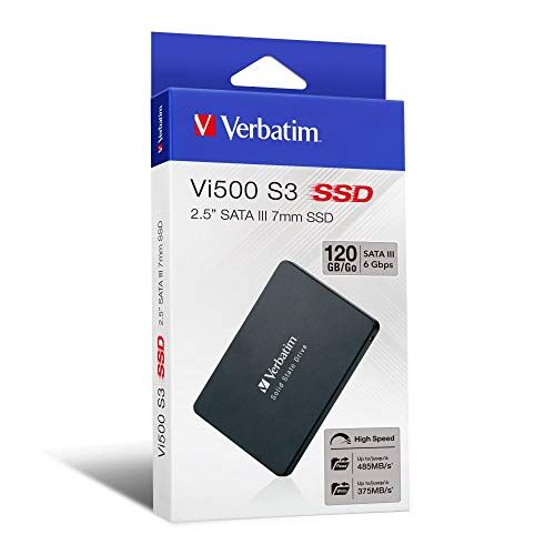 Verbatim SSD 120 GB VI500 S3 2, 5" (6,3 cm) SATAIII interno