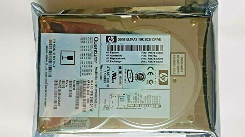 IBM Disco rigido da 36 GB Quantum/HP KW36J101 P/N 5065-7805 7200RPM 10k SCSI 3,5