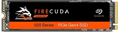 Seagate FireCuda 520 M.2 SSD, 500GB, SSD Interno, con Prestazioni Elevate, 4 porte PCIe Gen4, NVMe 1.3, 3 anni Rescue Services (ZP500GM3A002)