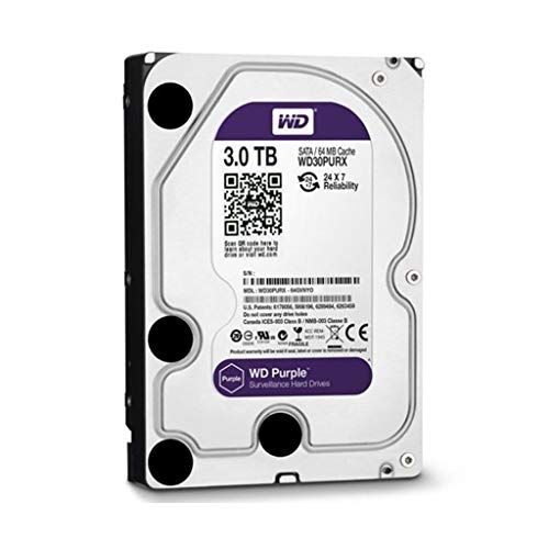 Western Digital hard drive 30PURX Viola 3000 GB, Serial ATA, 3,5