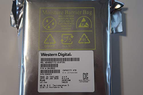 Western Digital Gold, hard disk, 4002FYYZ, 4 TB, 7,2 K RPM SATA-6GB/s 128MB 3.5" HDD