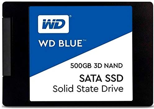 Western Digital Blue 3D NAND SATA SSD Unità allo Stato Solido Interna 2.5", 500 GB, 530/560 MB/s