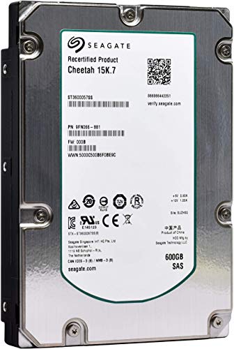 Seagate Cheetah SAS 16 MB Cache interno 6,3 cm bare-oem Drive (Refurbished) 600 GB