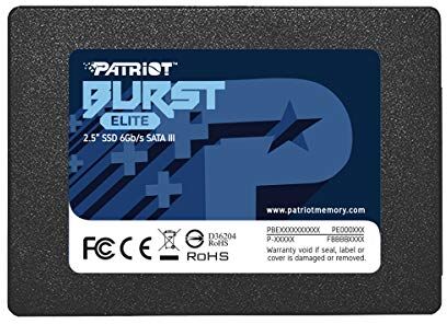 Patriot Memory SSD Unità a Stato Solido SATA 3 2.5" Interno 120GB BURST ELITE 6 Gbps