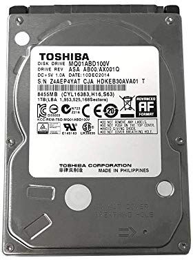 Toshiba Disco rigido SATA 3.0Gb/s da 2.5" PS3/PS4 da 1 TB 5400RPM 8 MB di cache 3 anni di garanzia