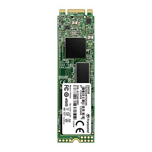 Transcend TS256GMTS830S Unità a Stato Solido Interna 256 GB, SATA III 6 Gb/s, 80 mm, M.2 SSD 830S