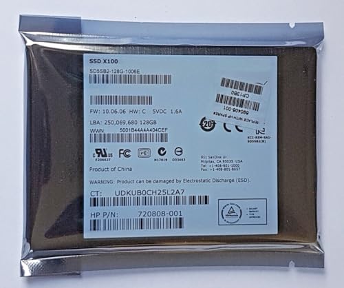 Generic Disco rigido interno 128 GB SATA III X100 SD5SB2-128G-1006E TLC SSD 2.5