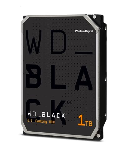 Western Digital BLACK 1 TB Prestazioni 3,5" Disco rigido interno Classe 7.200 RPM, SATA 6 Gb/s, cache 64 MB