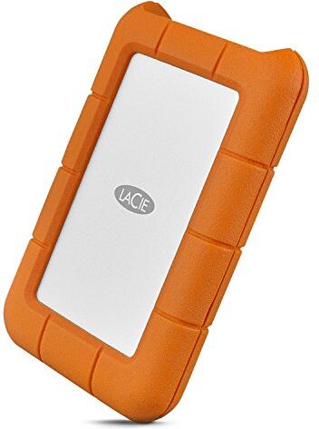 LaCie Rugged STFR5000800 HDD esterno da 5 TB (USB 3.1, Tipo C) Arancia