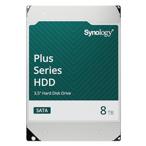 Synology , HAT3310, 8TB, 3.5" SATA Home User HDD, MTTF 1 milione ore