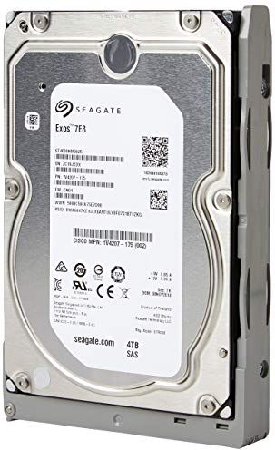 Cisco Systems Hot-Swap Hard disk esterno per UCS C3160 e C3260, capacità 4 TB, fattore di forma LFF 3,5", velocità di rotazione 7200 giri/min