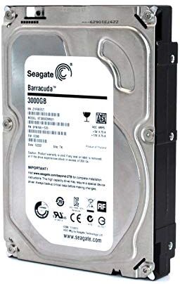 Seagate ST3000DM001 Disco rigido interno 3 TB, 7200 RPM, 64 MB di cache, SATA III, 3000 GB recertified