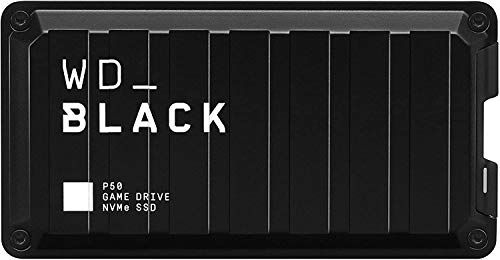 Western Digital BLACK P50 500GB NVMe SSD Game Drive SSD speeds up to 2000MB/s works with PC, XBox and PlayStation