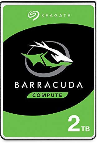 Seagate BarraCuda, 2 TB, Hard Disk Interno, SATA da 6 GB/s, 2.5", 5.400 RPM, Cache da 128 MB per PC Desktop e Portatili (ST2000LMZ15), Amazon Exclsusivo