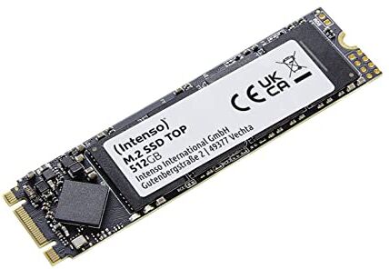 Intenso M.2 SSD interno SATA III Top Performance, 512 GB, 520Mb/s, Unità a stato solido