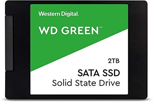 Western Digital Green 2TB Internal SSD, 2.5 IN 7MM, SATA III, 6GB/S