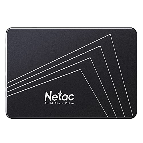 Netac SSD 480GB, Unità a stato solido interna (3D NAND, SATAIII, 2,5'') fino a 530 MB/s, Applica a Notebook computer, PC, loading game