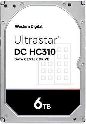 Western Digital Ultrastar DC HC310 () HDD 3.5" SATA di Classe Enterprise 7200 RPM, 6 TB