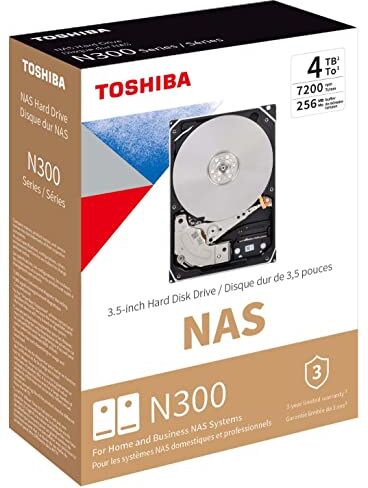 Toshiba N300 NAS 3.5" 4000GB SATA