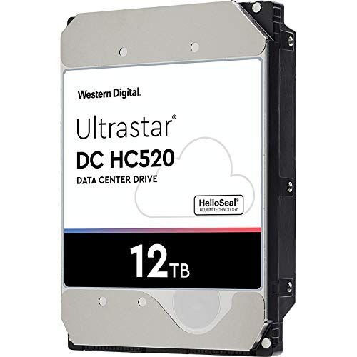 Western Digital HGST Ultrastar HE12 12TB HDD SATA 6Gb/s 512E TCG 7200Rpm HUH721212ALE601 24x7 8,9 cm 3,5" Bulk (Ricondizionato)