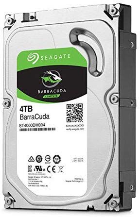 Seagate ST4000DM004 Hard Disk Interno 3,5 4 TB Barracuda Bulk SATA III