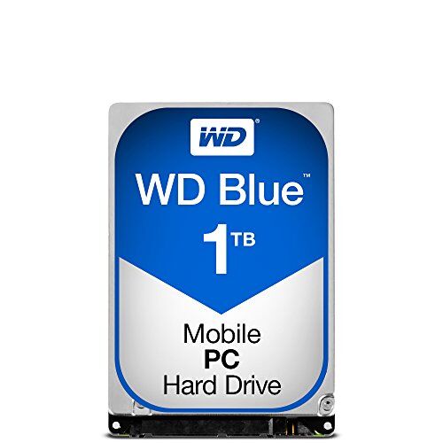 Western Digital WD10JPVX Blu Hard Disk Mobile da 1 TB, 5400 RPM, SATA 6 GB/s, 2.5 ", 9.5 mm