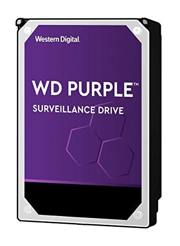 Western Digital Purple 6 TB Surveillance Hard Disk Drive, Intellipower 3.5 Inch SATA 6 Gb/s 64 MB di cache 5400 rpm Opzione FFP