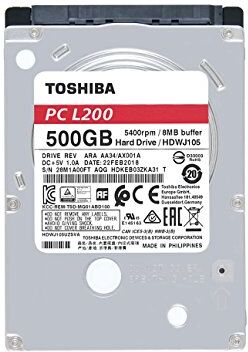 Toshiba L200 500GB Mobile Hard Drive