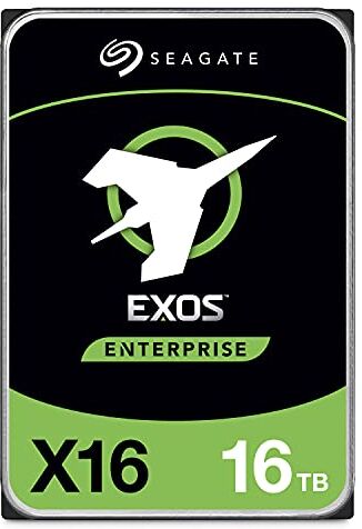 Seagate ST16000NM001G Exos X16, 3.5" Enterprise HDD, SATA 3.0 (6GB/S), 7200RPM, 256MB cache, 4.16ms, OEM