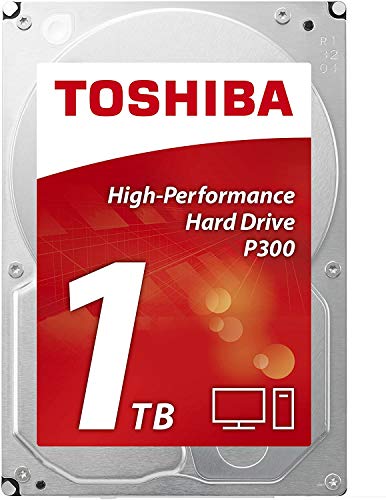 Toshiba P300 Hard Disk Interno, SATA, Kit 1 TB, Argento