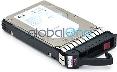 HP DG146BABCF 146 GB 10000 rpm SAS Hard Drive porta singola 6,3 cm con vassoio.