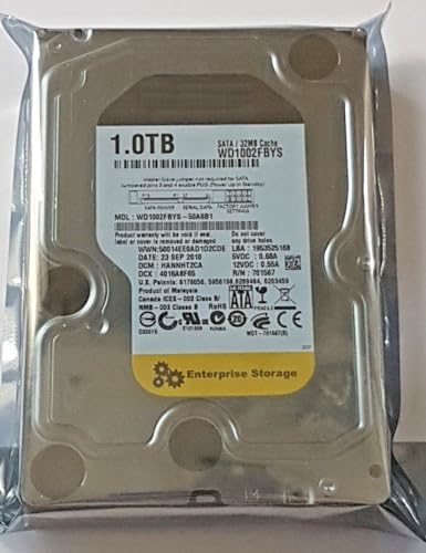 Generic Disco rigido SATA WD1002FBYS-50A6B1 7200 rpm 32 MB HDD 3,5