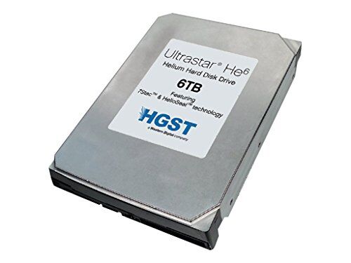 Western Digital HGST HGST Ultrastar He6 Disco rigido interno da 6 TB SAS 7200 RPM Enterprise, 64 MB di cache, 12 Gb/s HUS726060als640 / 0F18370 64 MB di cache interna da 3,5 pollici o unità OEM 0F18370 70.