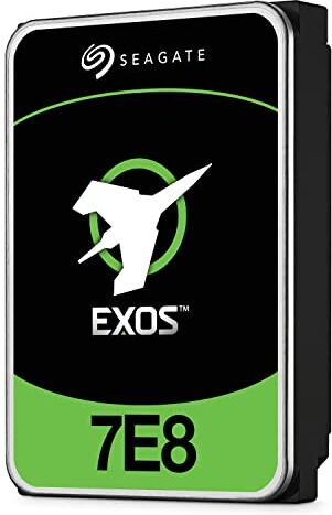 Seagate Exos 7E8, 10 TB, Hard Disk Interno, SAS, Classe Enterprise, 3,5", Data Center (ST10000NM0096)