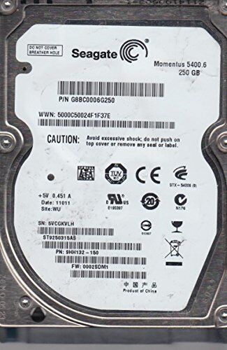 Seagate ST9250315AS Momentus 5400.6 HardDisk