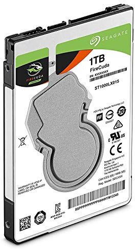 Seagate Hdd Ibrido Sshd Firecuda 1tb 8gb Flash 2,5 Sata3