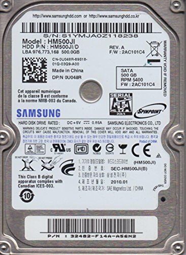 Samsung HM500JI M7 Hard Disk Interno M7 2.5" 500GB 5400rpm Cache 8MB