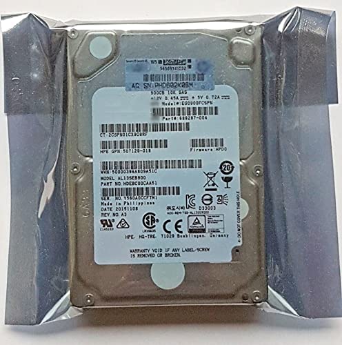 Generic 900 GB SAS EG0900FCSPN 10000rpm 64 MB HDD 2,5" disco rigido interno