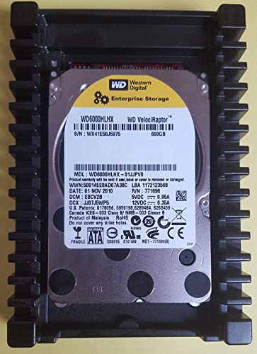 Western Digital VelociRaptor, capacità 150 GB 3,5 1500HLHX Serial ATA Hard Drive vr200 m